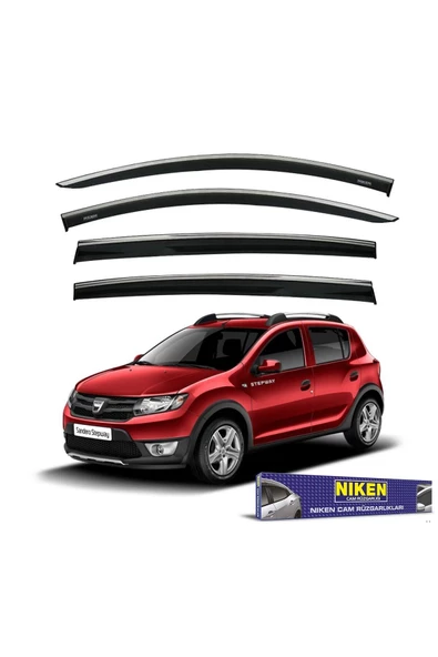 Dacia Sandero Kromlu Cam Rüzgarlığı 2013 Sonrası ürün görseli 1