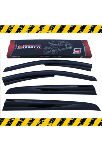 Toyota Corolla Mügen Cam Rüzgarlığı 2007-2013 Arası 4 Lü ürün görseli 1