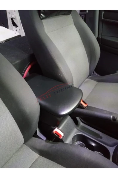 Vw Caddy Deri Kol Dayama Kolçak Siyah Özel Üretim Mdf ürün görseli 1