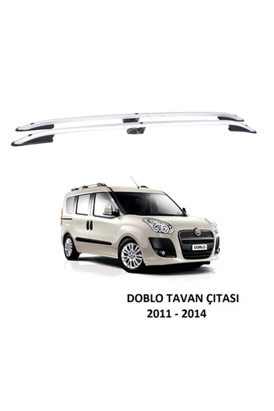 Fiat Doblo Tavan Çıtası Araca Özel 2012 - 2014 - Resim 2