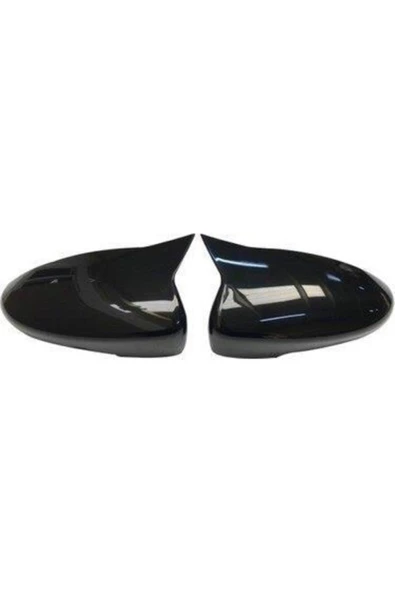 Hyundai Getz Uyumlu Yarasa Ayna Kapağı Abs Plastik Batman Piano Black Batman Ayna ürün görseli 1