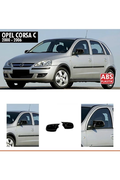 Opel Corsa C Yarasa Ayna Kapağı 2000-2006 Arası Batman Ayna ürün görseli 1