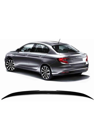 Fiat Egea Yarasa Spoiler Piona Black Spoyler 2015 - 2020 ürün görseli 1