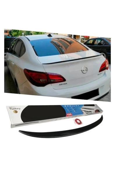 Opel Astra J Spoiler Piona Black Spoyler 2010 - 2015 ürün görseli 1