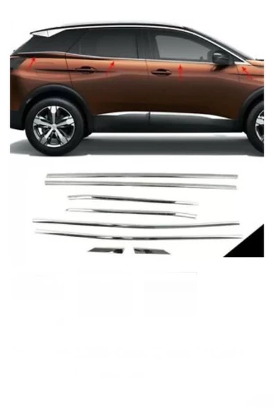 Peugeot 3008 Cam Çıtası P.çelik ürün görseli 1