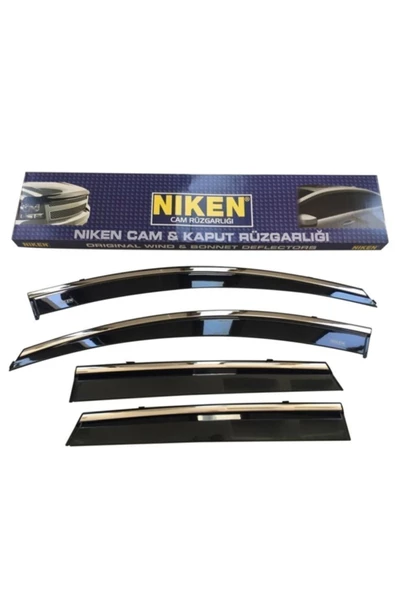 Volkswagen Jetta Kromlu Cam Rüzgarlığı 4'lü Set (2011-2018) ürün görseli 1