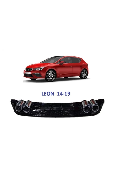 Seat Leon Difüzör 14-18 Aero Dynamic Model ürün görseli 1