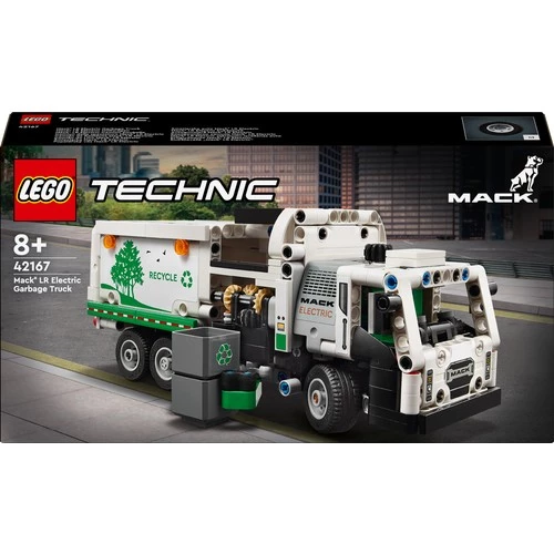 LEGO Technic 42167 Mack LR Electric Çöp Kamyonu (503 Parça) - Resim 10