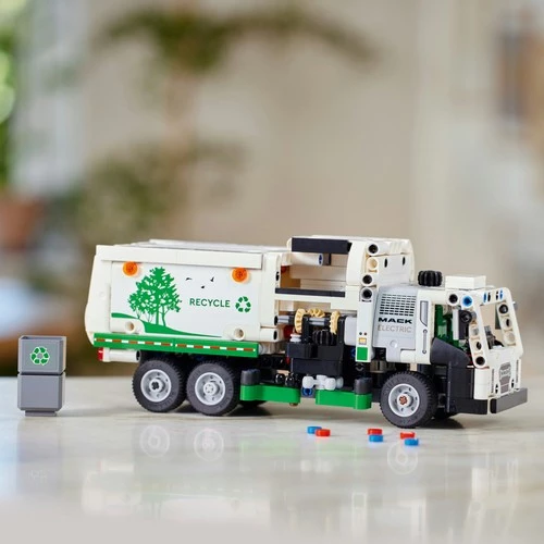 LEGO Technic 42167 Mack LR Electric Çöp Kamyonu (503 Parça) - Resim 9