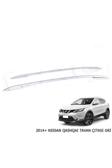 2014+ Nissan Qashqai Tavan Çıtası Gri ürün görseli 1