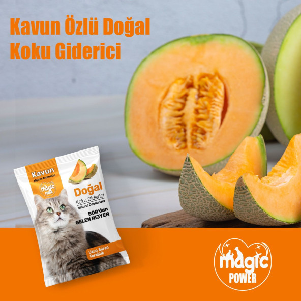 Lepus Power Kavun Özlü Doğal Toz Koku Giderici ürün görseli 1