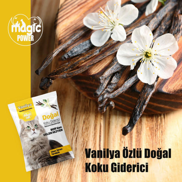 Lepus Power Vanilya Özlü Doğal Toz Koku Giderici ürün görseli 1