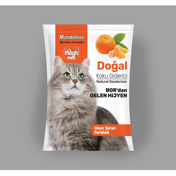 Lepus Power Mandalina Özlü Doğal Toz Koku Giderici ürün görseli 1