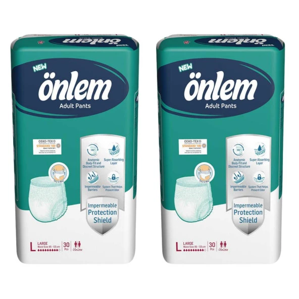 Önlem Emici Large Büyük 60 Adet Külot Hasta Bezi ürün görseli 1