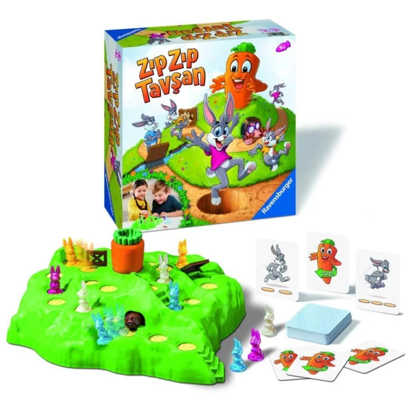 おもちゃ PTTAVM: Adore oyuncak Ravensburger Zıp Zıp Tavşan Yeni 209767