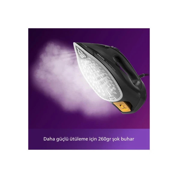 Philips 7500 Serisi Siyah Dst7511/80 Buharlı Ütü - Resim 2