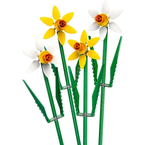 LEGO Seasonal 40747 Daffodils - Resim 3