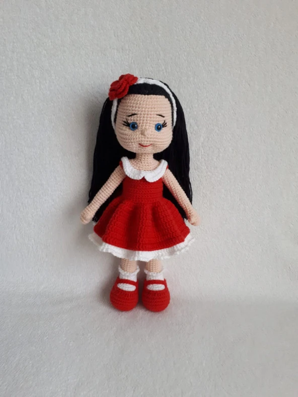 Gül Bebek Amigurumi Organik Oyuncak ürün görseli 1