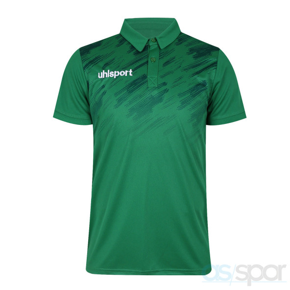 UHLSPORT POLO T-SHIRT BRUSH - 2021007 YEŞİL POLO YAKALI ürün görseli 1