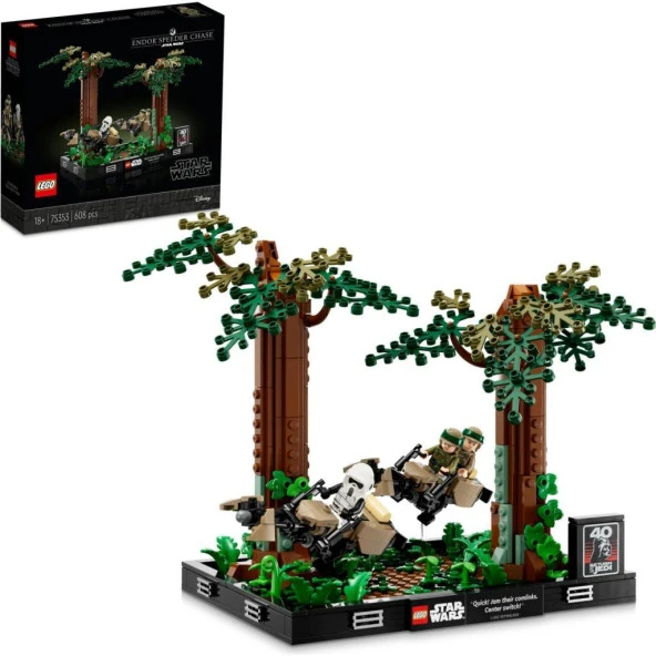 Lego Star Wars Endor Hız Motoru Takibi Dioraması 75353 ürün görseli 1