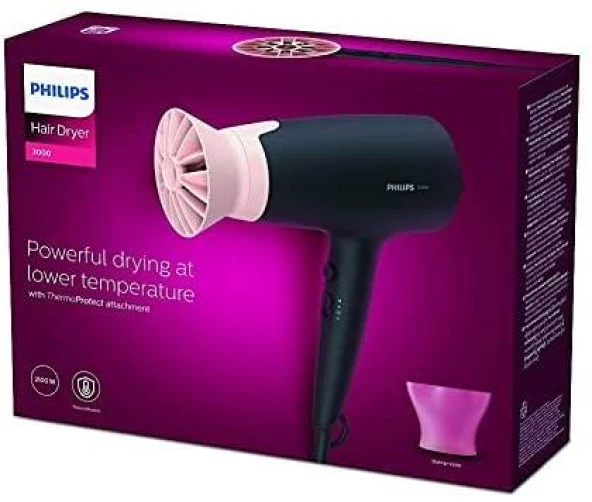 Philips Bhd350/10 2100W Thermoprotect Saç Kurutma Makinesi ürün görseli 1