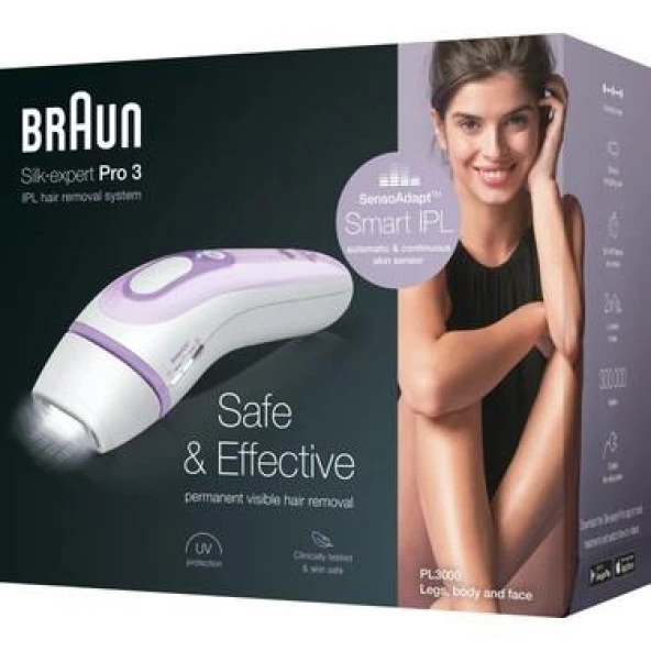 Braun Silk·expert Pro3 PL3000 Yeni Nesil Ipl Tüy Alma Cihazı ürün görseli 1