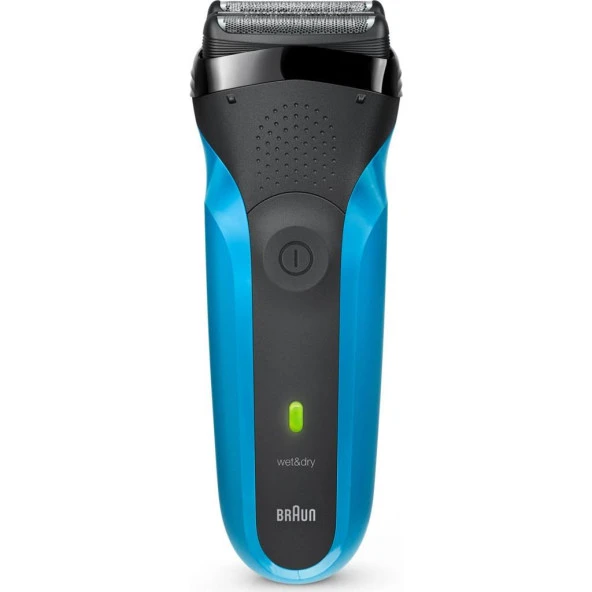 Braun Series 3 310s Şarj Edilebilir Islak Ve Kuru Elektrikli Tıraş Makinesi, Mavi ürün görseli 1