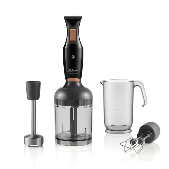 Arzum AR1108-S Smarty Neo Siyah 900 W Blender Seti ürün görseli 1