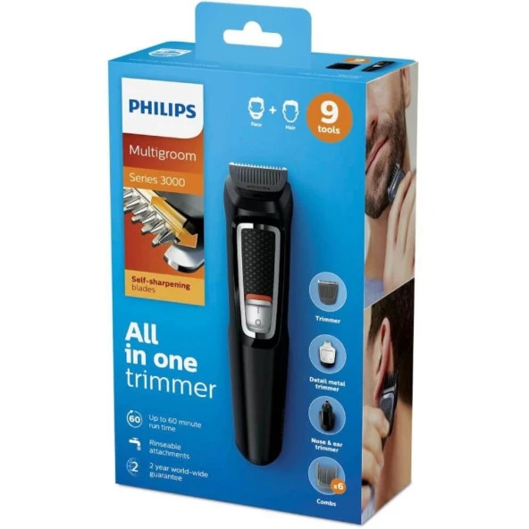 Philips MG3740/15 9u 1 arada Erkek Bakım Seti - Resim 5