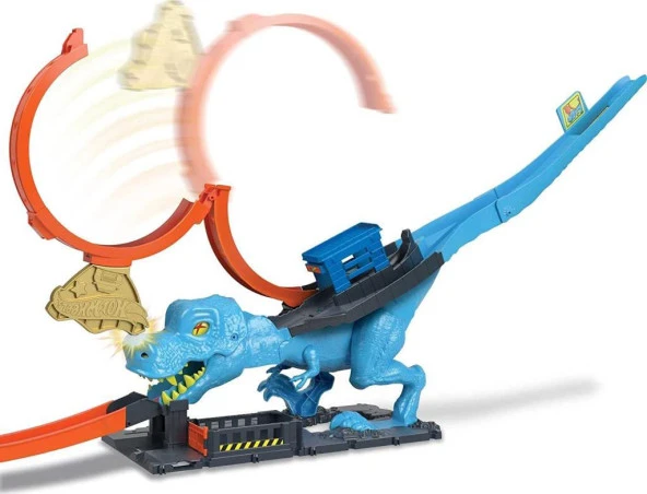 Hot Wheels Dinozor İle Mücadele Oyun Seti Hkx42 - Resim 2
