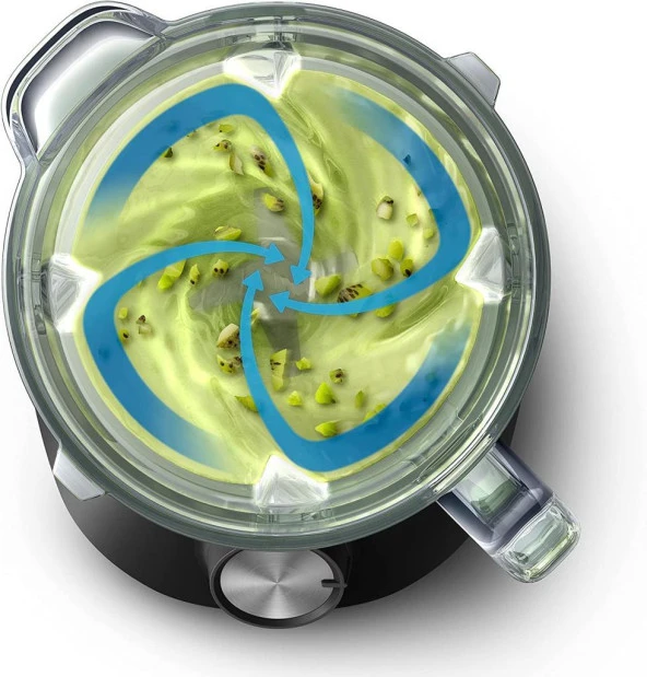 Philips HR2291/41 Smoothie Siyah Blender - Resim 3