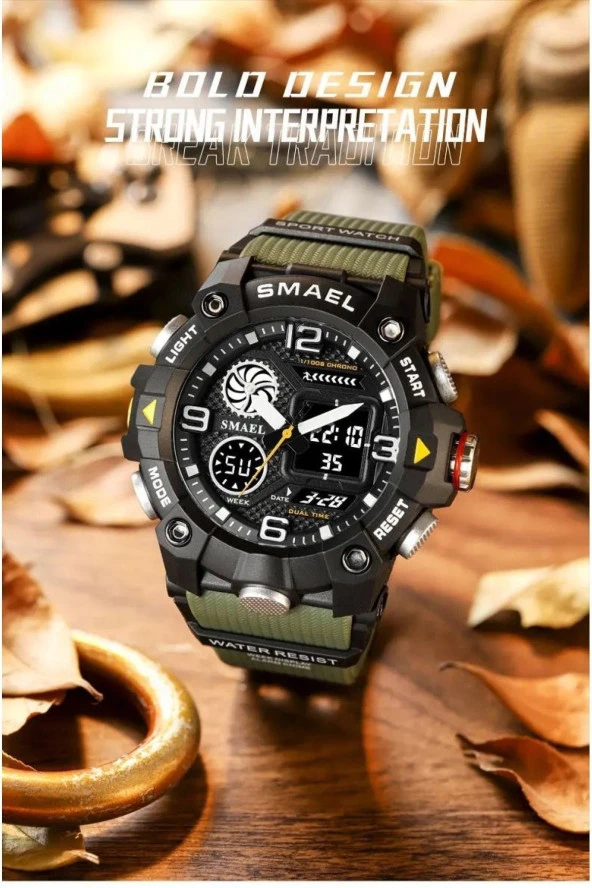 Dijital Ve Analog Erkek Kol Saati924770 ürün görseli 1