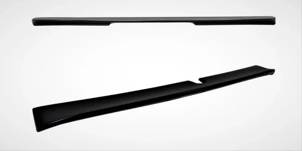 Mercedes W211 Uyumlu (2000-2008) E Serisi Cam Üstü Spoiler - Piano Black (Parlak Siyah) ürün görseli 1
