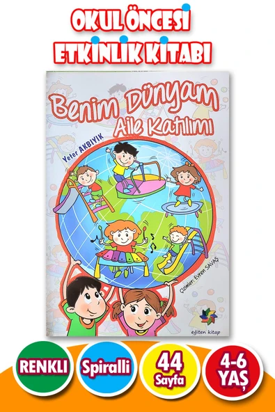 4-6 Yaş Benim Dünyam Aile Katılımı ürün görseli 1