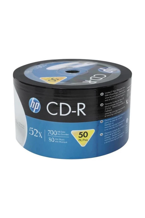 HP CD-R 52X 700MB 80DK 50-LI CAKEBOX ürün görseli 1