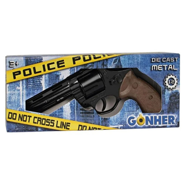 Gonher Polis Revolver 12 Atışlı Tabanca - Resim 6