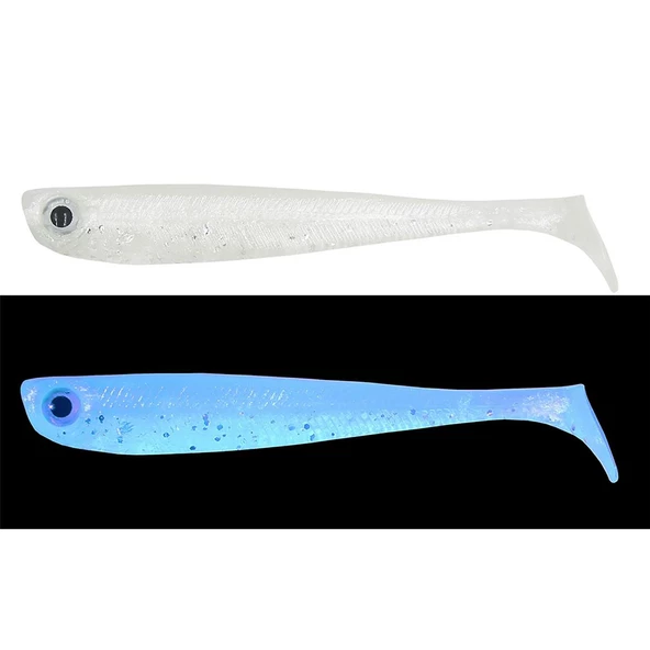 Mef Kılçık 7cm 5 Adet Silikon Yem  UV Kristal ürün görseli 1