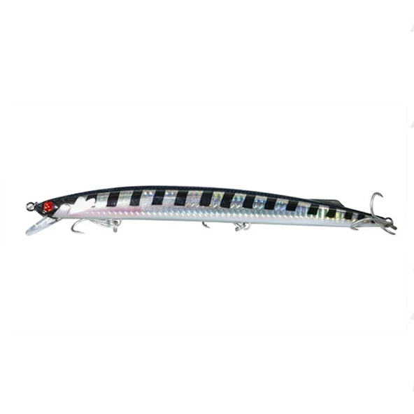 FUJIN Kingjerk Sinking 19cm 34gr Maket Balık  069 Baracuda HD ürün görseli 1