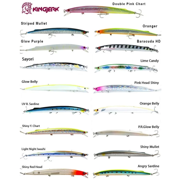 FUJIN Kingjerk Sinking 19cm 34gr Maket Balık  068 İ.Avcı ürün görseli 1