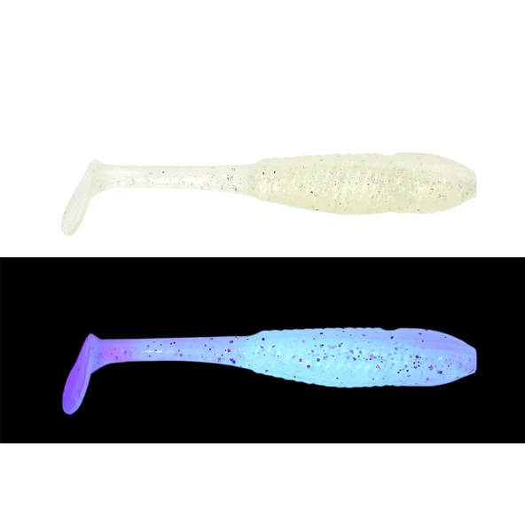 Mef Muçi 9cm 5 Adet Silikon Yem  UV Kristal ürün görseli 1