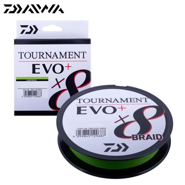Daiwa Tournament EVO+ 8B Chartreuse 135m İp Misina  0.10 mm 6.7 kg ürün görseli 1