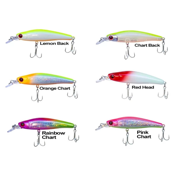 Ryuji Bubble Bait 8cm 12gr Sinking Maket Balık  Yellow Chart - Resim 2