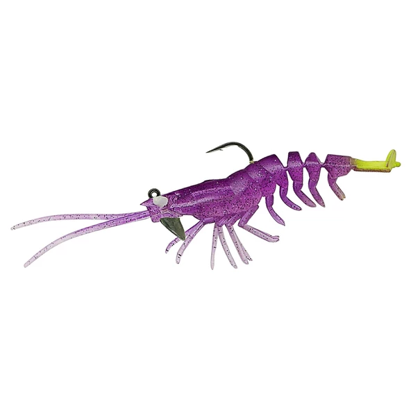 Savage Gear 3D Shrimp RTF 9 cm 7 gr Suni Yem 2 Adet  Plum Chartreuse ürün görseli 1