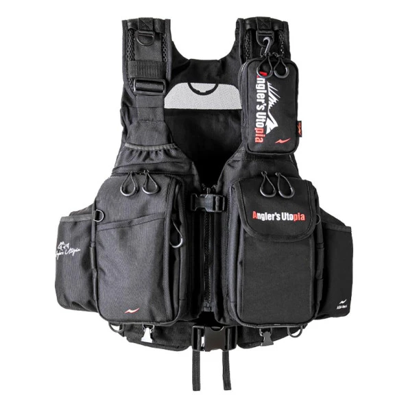 Anglers Support Vest Ver.4 Spin Yeleği Black ürün görseli 1