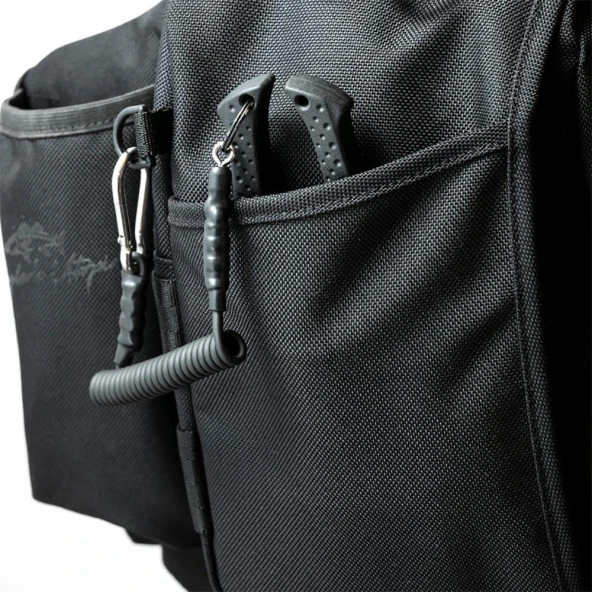 Anglers Support Vest Ver.4 Spin Yeleği Black - Resim 4