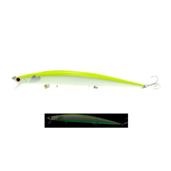 Fujin Flux 175mm 29gr Sinking Maket Balık  017 Glow Belly ürün görseli 1