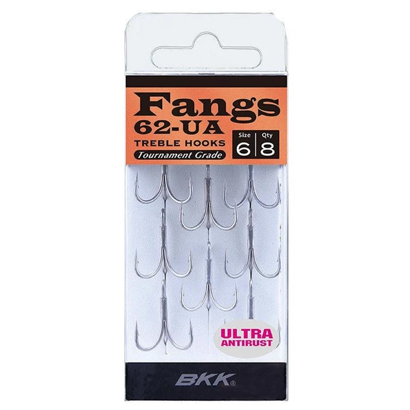 BKK Fangs-62 UA Üçlü İğne  4 8 Pcs ürün görseli 1