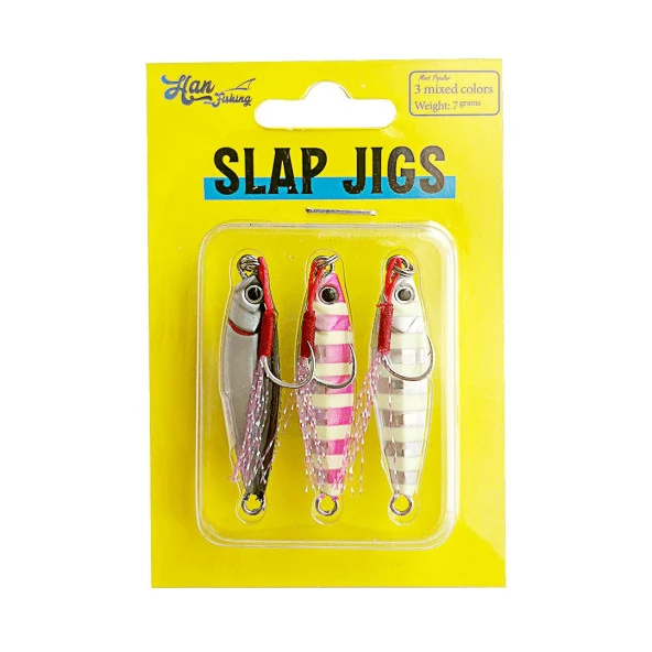HanFish Slap Jigs Mix 7gr LRF Jig Yem ürün görseli 1