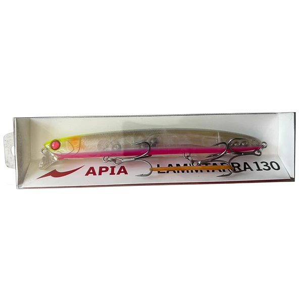 Apia Lammtarra 130F 130mm 18gr Floating Maket Balık  #3 Chart Back Peach ürün görseli 1