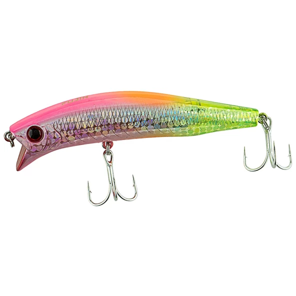 Fujin Hacker 90mm 13.7gr Floating Maket Balık  182 Double Pink Chart ürün görseli 1